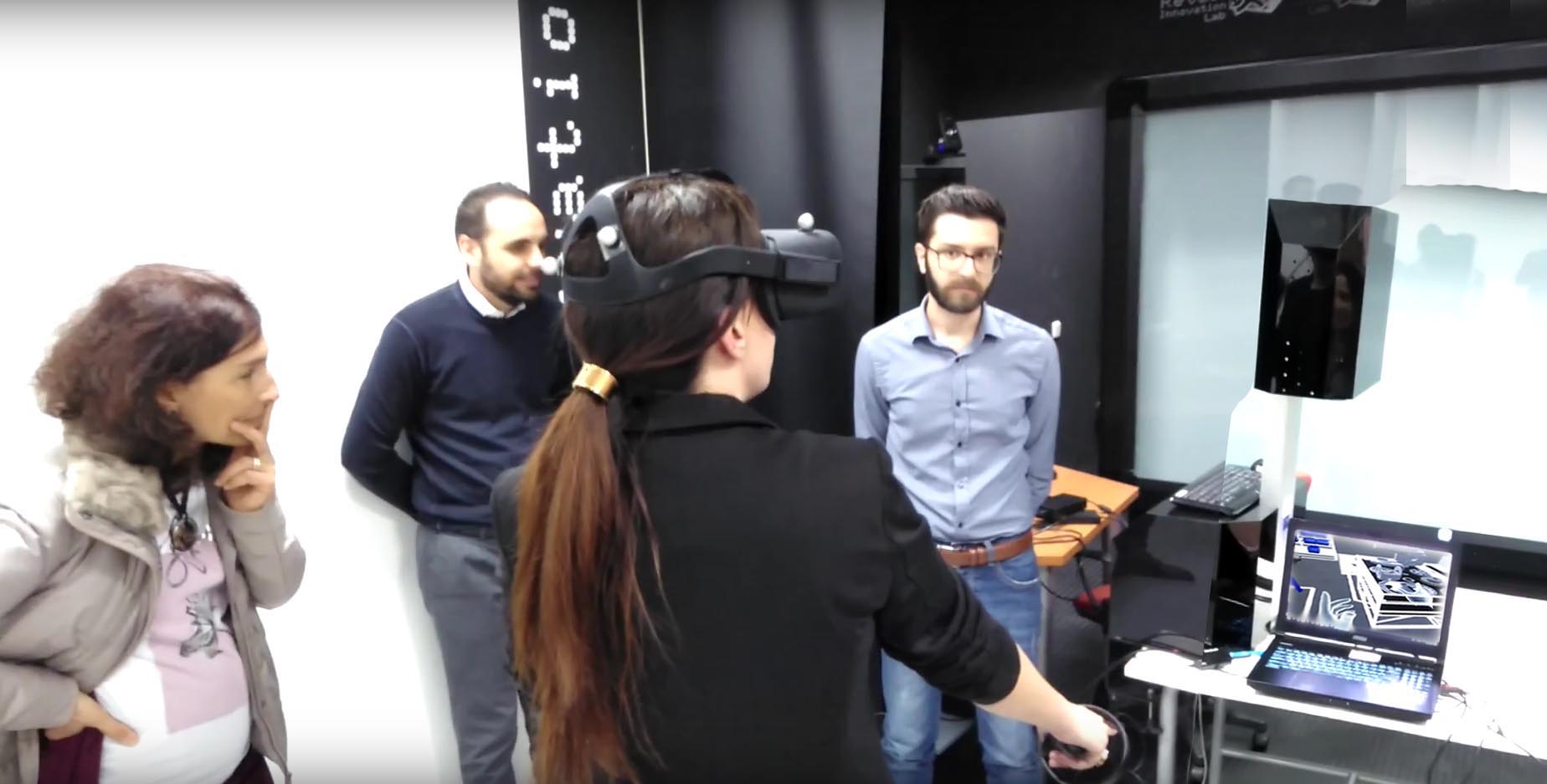 Bathroom board prepared for Augmented Reality