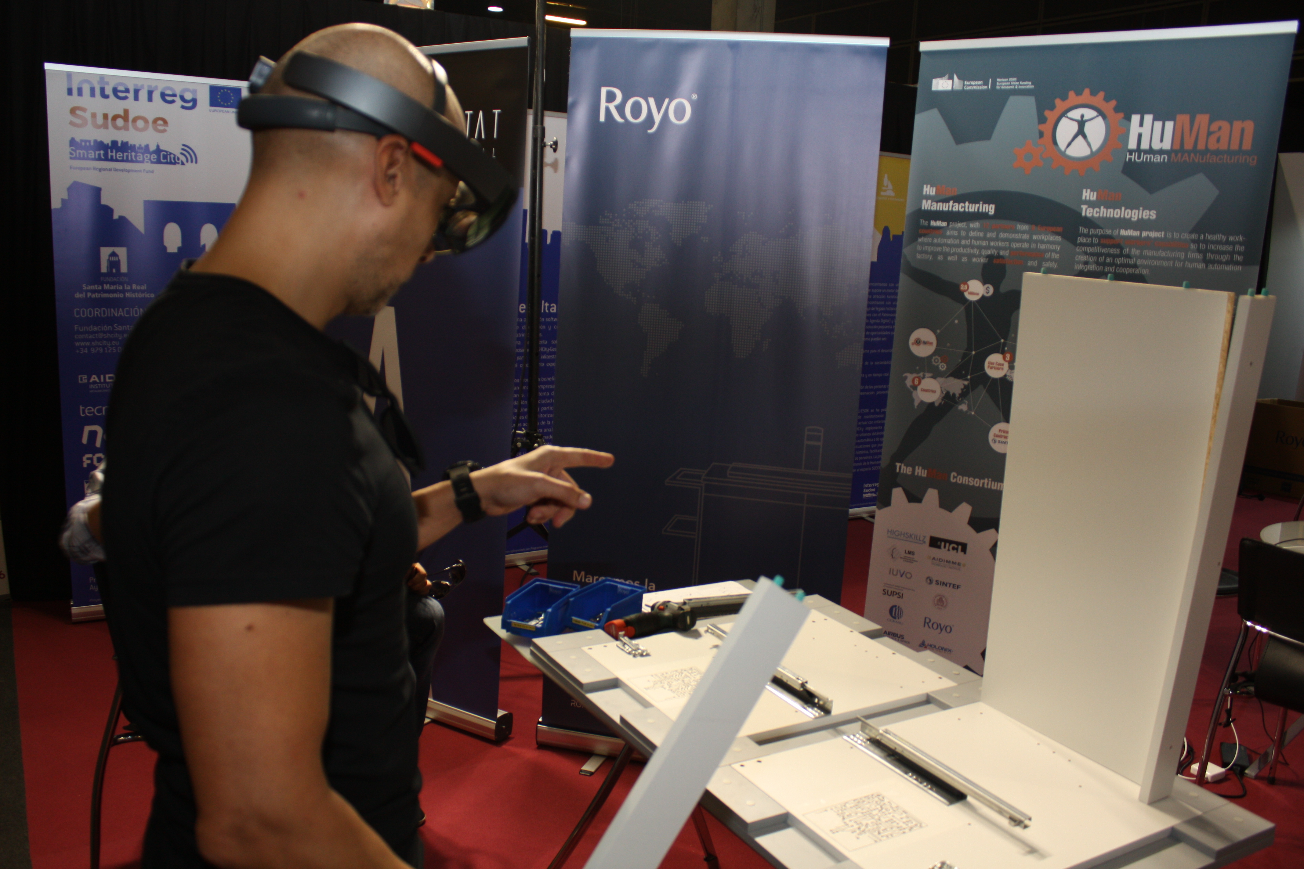 Augmented Reality demo at Hábitat Fair