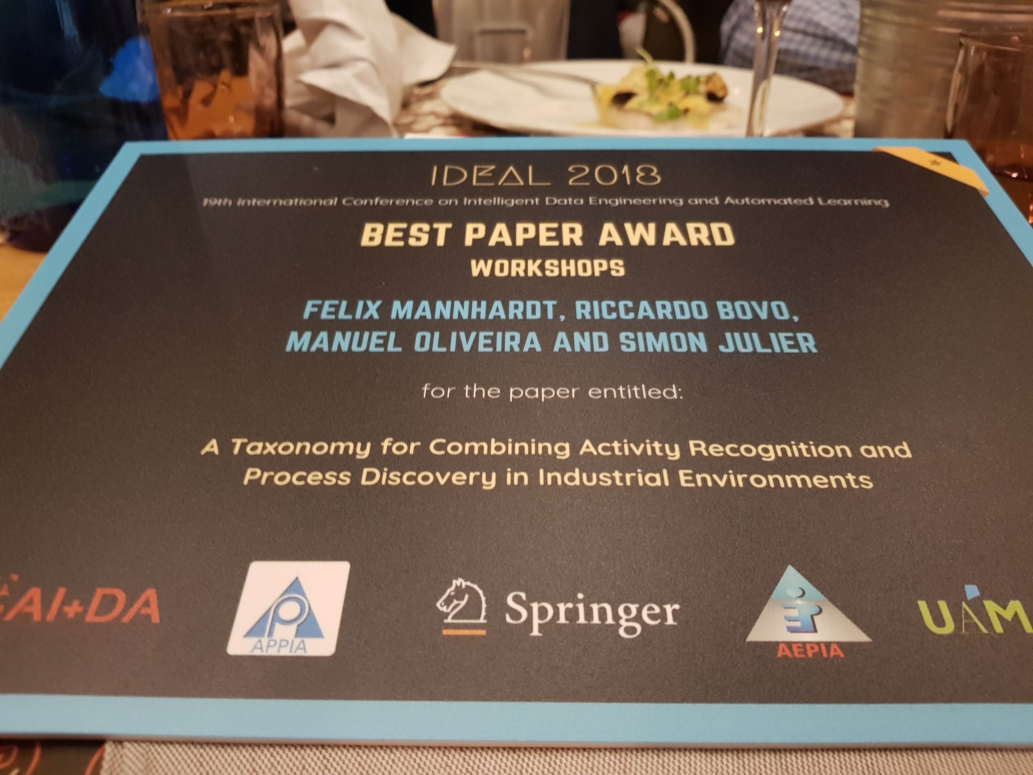 Paper Award